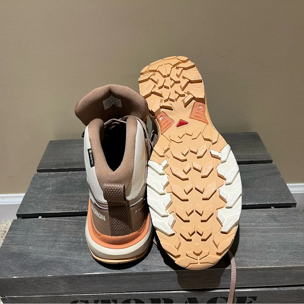 Salomon X Ultra 360 Edge Mid Boot Women’s Hiking & Backpacking New Gore-Tex-NWOB - Picture 4 of 10